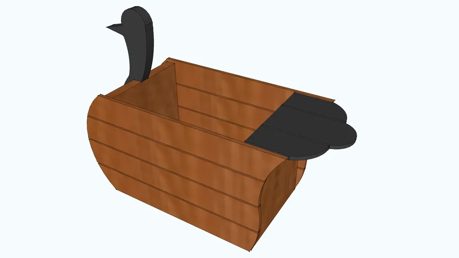 DIY Duck Basket