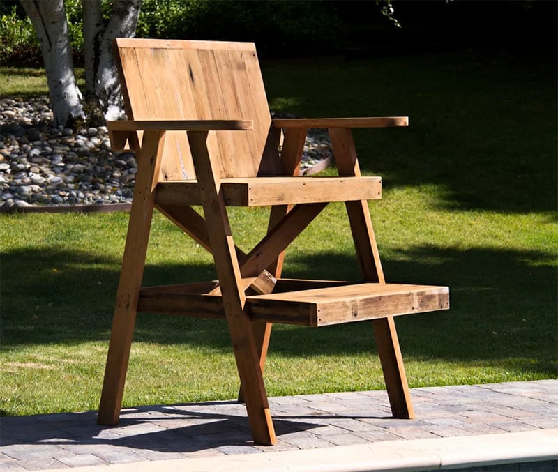 DIY Lifeguard Chair – Lifeguard Chair From Recycled Lumber by Instructables