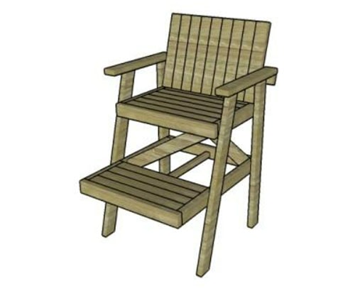 DIY Lifeguard Chair