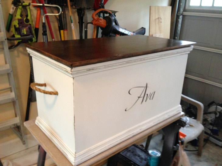 DIY Personalized Hope Chest