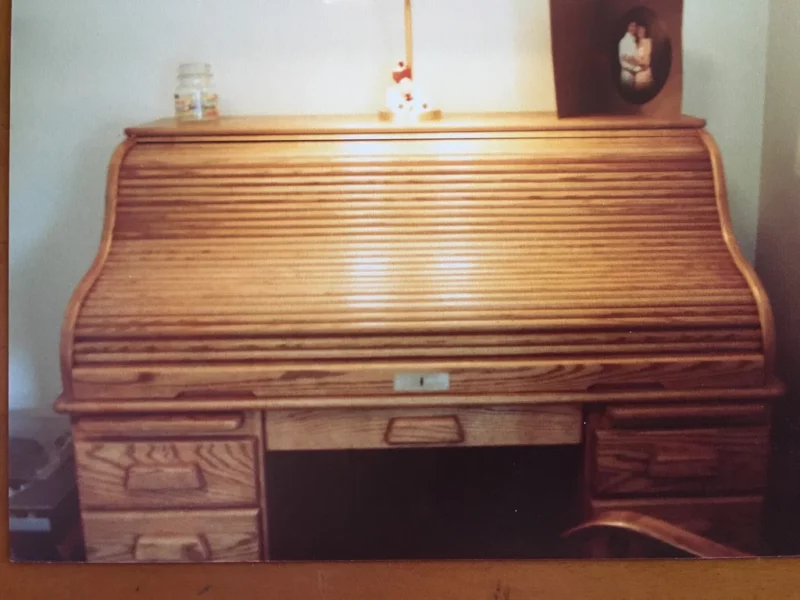 DIY Roll-Top Desk