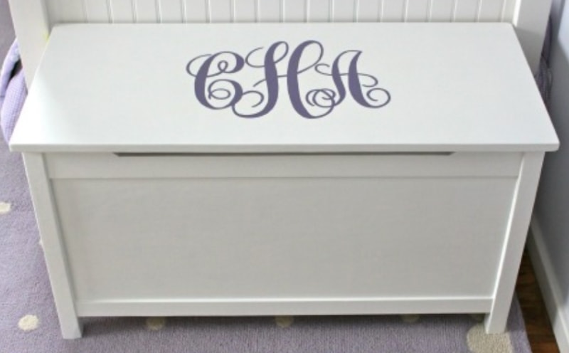 DIY Simple Modern Toy Box with Lid