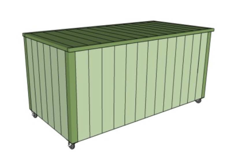 DIY Toy Box Plans