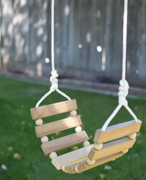 DIY Tree Swing for Kids & Adults
