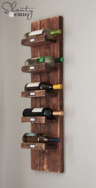 DIY Wine Rack