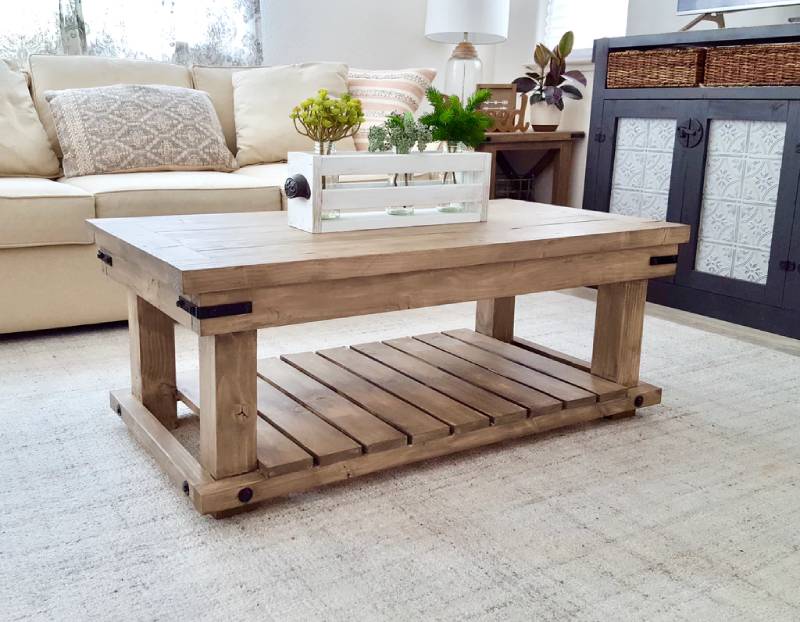 DIY Industrial Coffee Table