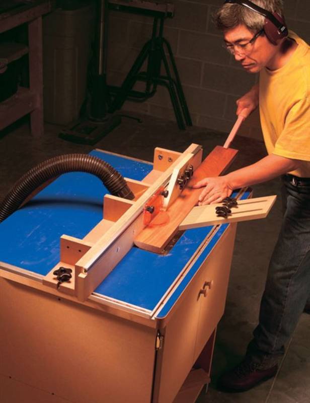 DIY american woodworker router table