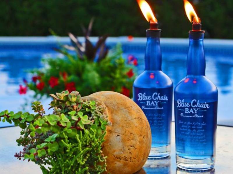 DIY citronella torches