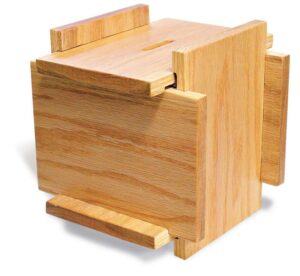 DIY coin box puzzle