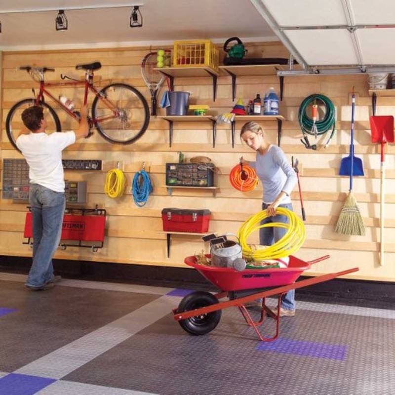 DIY garage storage systems