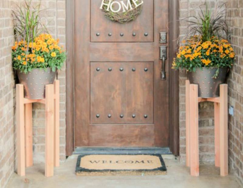 DIY plant stand