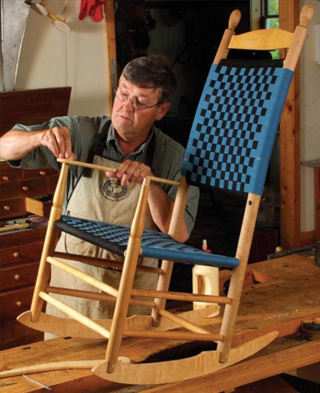 DIY shaker rocker chair 