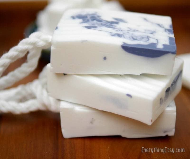 DIY soap on a rope