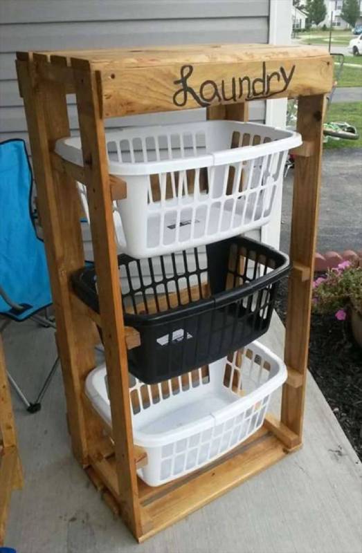 DIY wood pallet