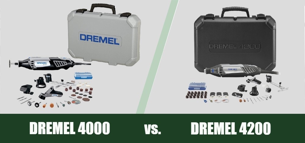 DREMEL 4000 VS 4200 ROTARY TOOLS