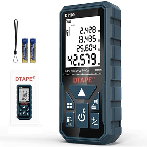 DTAPE DT100 Digital Laser Tape Measure