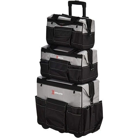 DURHAND 3pcs Rolling Mobile Tool Bag