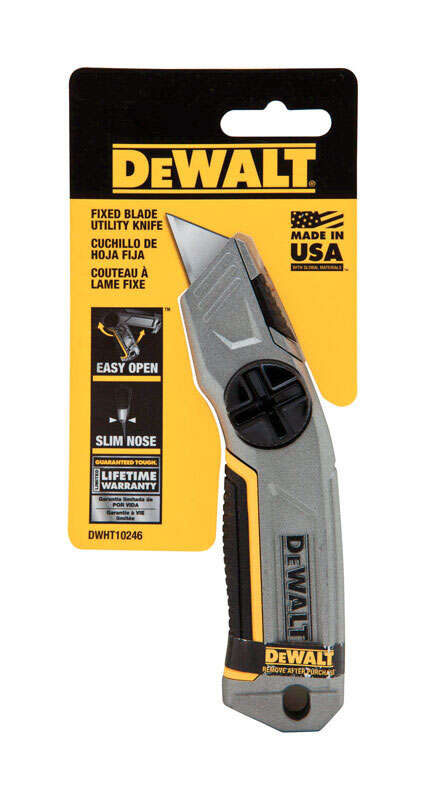 DeWaIt Fixed Blade Utility Knife