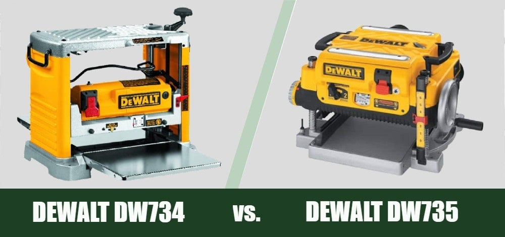 DeWalt DW734 vs DW735 Planer (1)