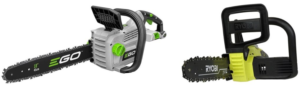 EGO Power+ CS1800 vs Ryobi P546