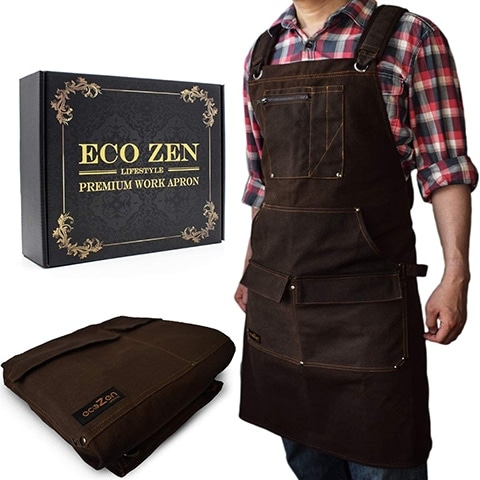Eco Zen Woodworking Shop Apron