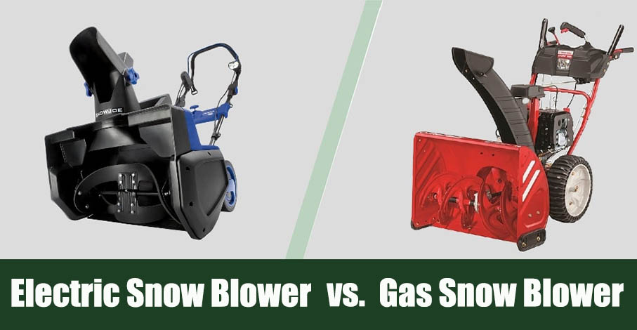 Electric vs Gas Snow Blower
