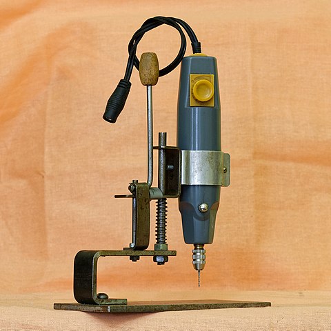 Electronics DIYers drill press 5