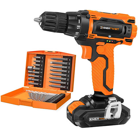 EnerTwist ET-CD-20 Cordless Drill