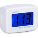 Eversame Flat US Plug AC 80-300V LCD Digital Voltmeter