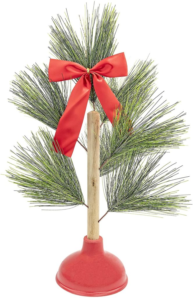Fairly Odd Novelties Redneck Plunger Christmas Tree