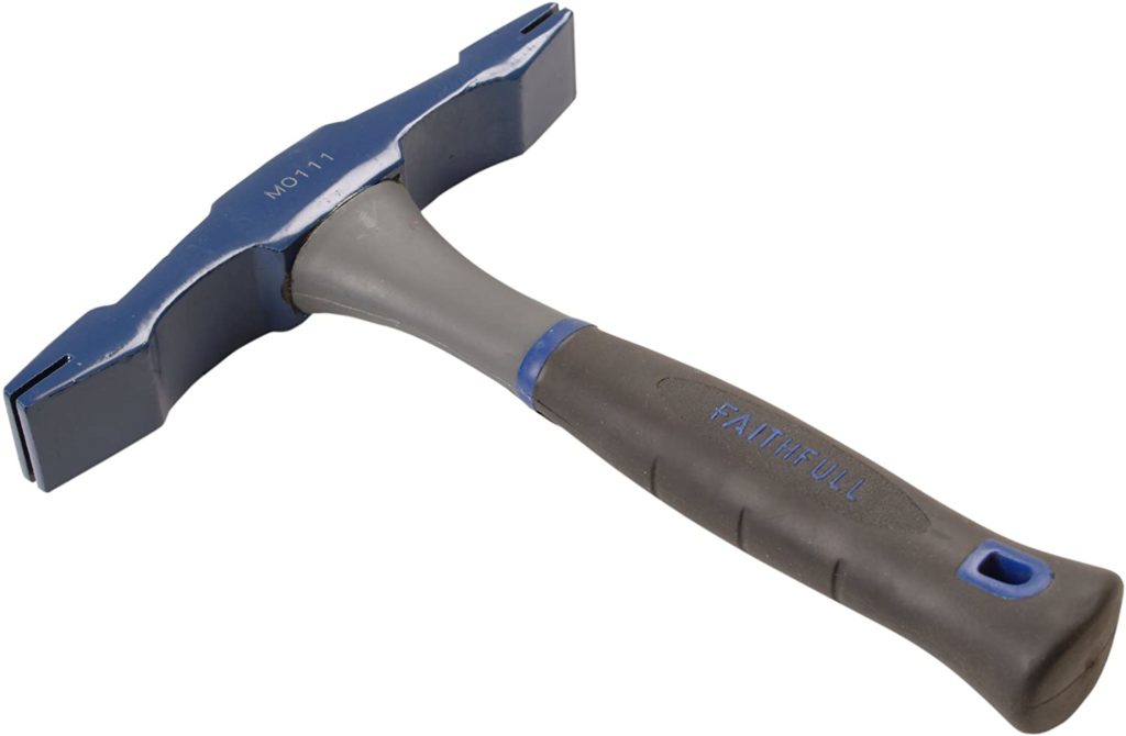Faithfull Double Scutch Hammer Fibreglass Shaft