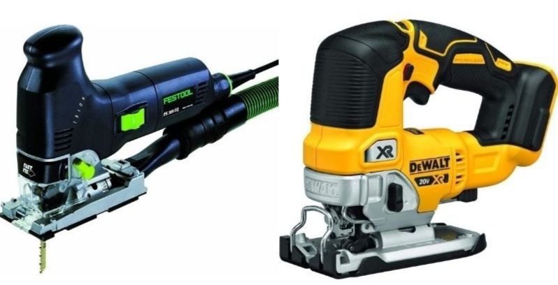 Festool-561443-Jigsaw-vs-DeWalt-DCS334B-Jigsaw_censored