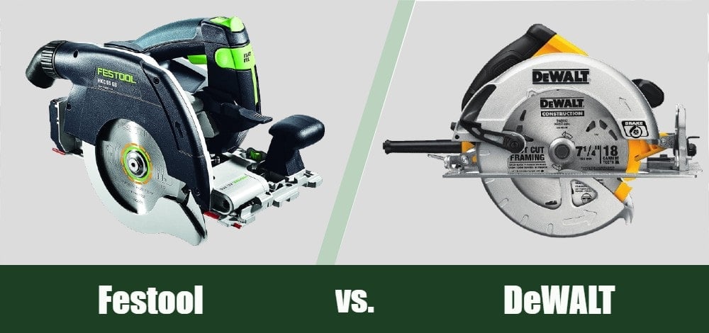 Festool vs DeWalt
