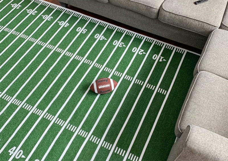 Football Field Rug