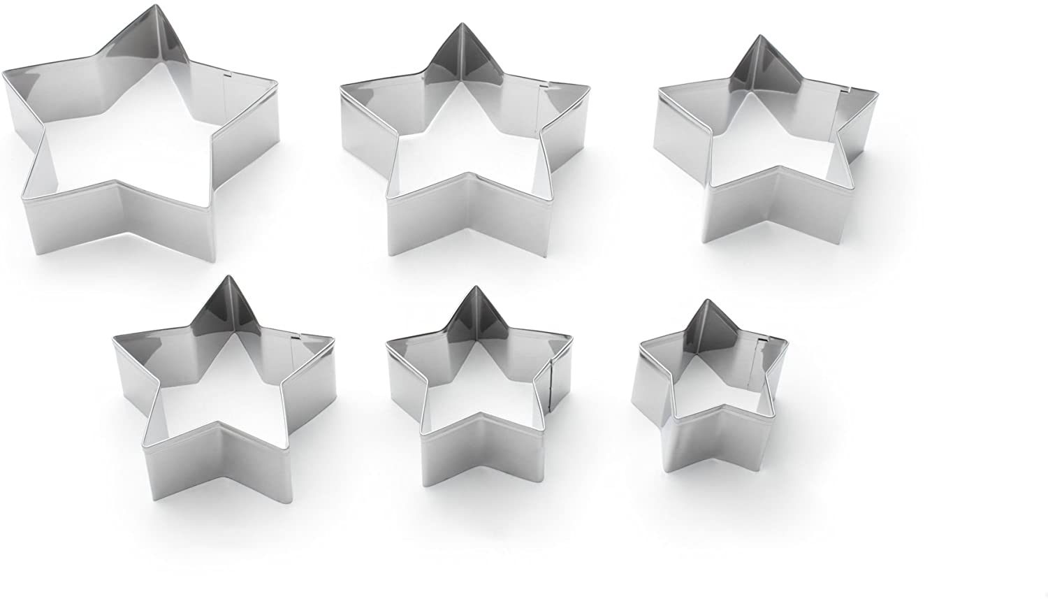 Fox Run Star Shaped Cookie Cutter Set