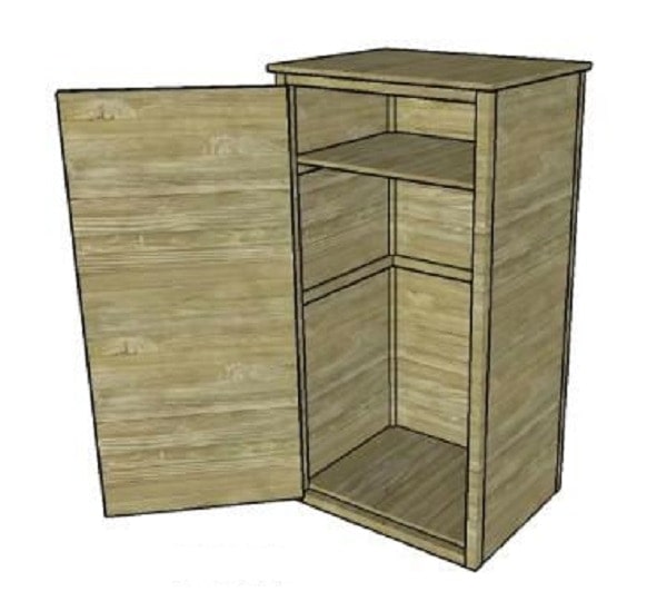 Free Gun Cabinet Plans at MyOutdoorPlans