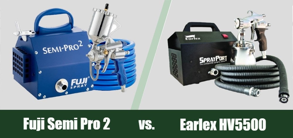 Fuji Semi Pro 2 vs Earlex HV5500