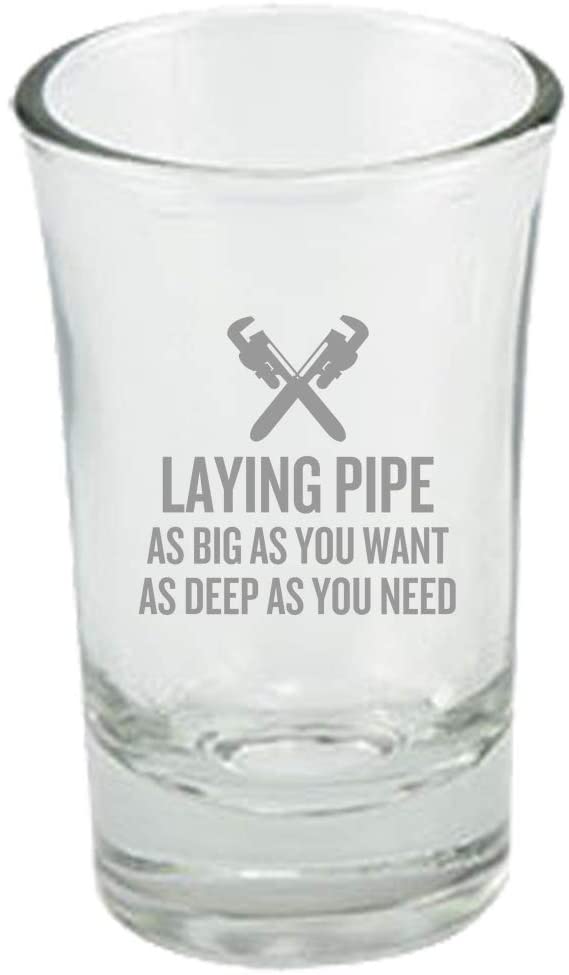 Funny Plumber Shot Glas