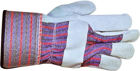 G & F 5015L-5 Regular Cowhide Leather Palm Work Gloves