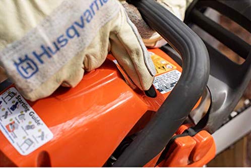Gas chainsaw header