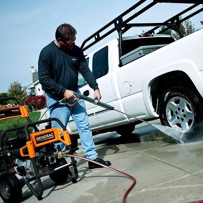 Generac 6565 4200 PSI 4.0 GPM 420cc OHV Gas Powered Commercial Pressure Washer