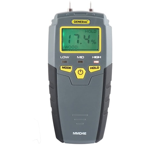 General Tools MMD4E Digital Moisture Meter