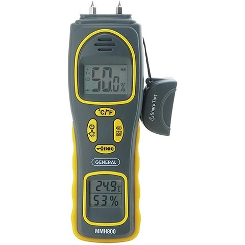 General Tools MMH800 4-In-1 Combo Moisture Meter