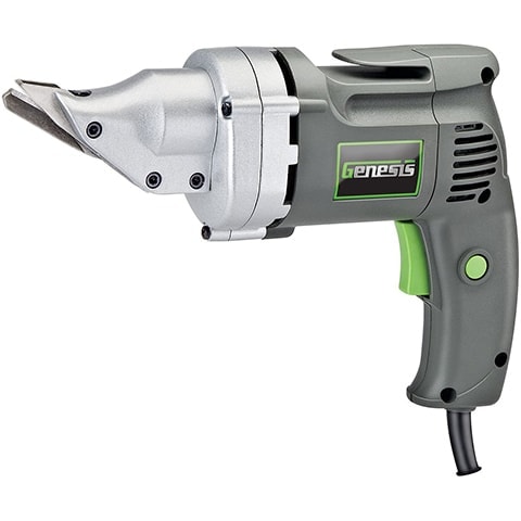 Genesis GES40 4.0 Amp Corded Swivel Head Variable Speed Electric Power Metal Shear