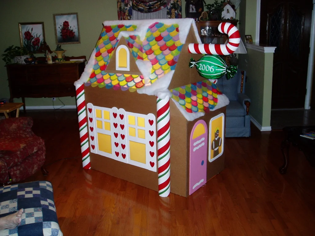 Gingerbread playhouse