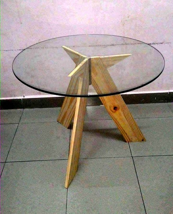 Glass Top by Easy Pallet Ideas