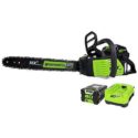 GreenWorks GCS80420 18″ Chainsaw