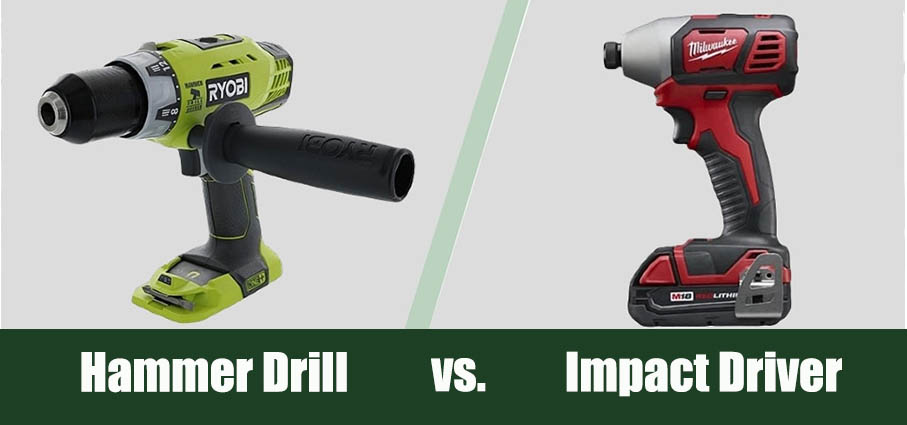 Hammer Drill vs. Impact Driver
