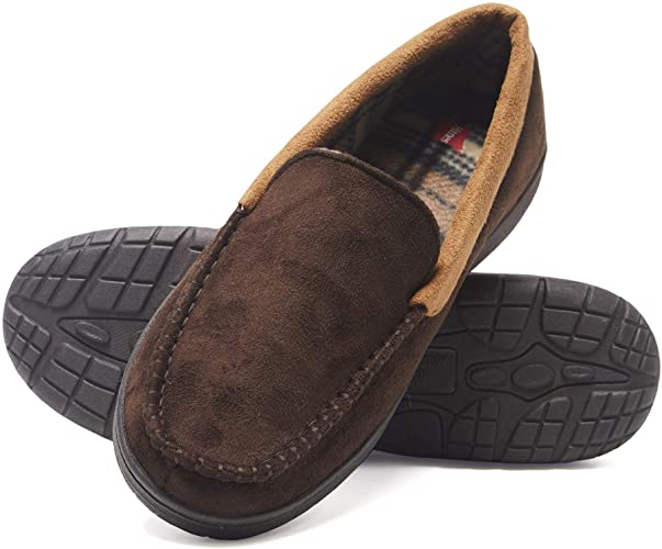 Hanes Men’s Moccasin Slipper