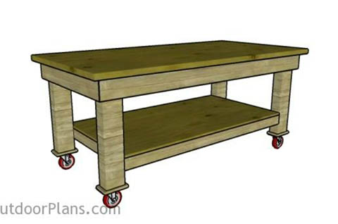 Heavy-Duty Workbench Plan from My Outdoor Plans